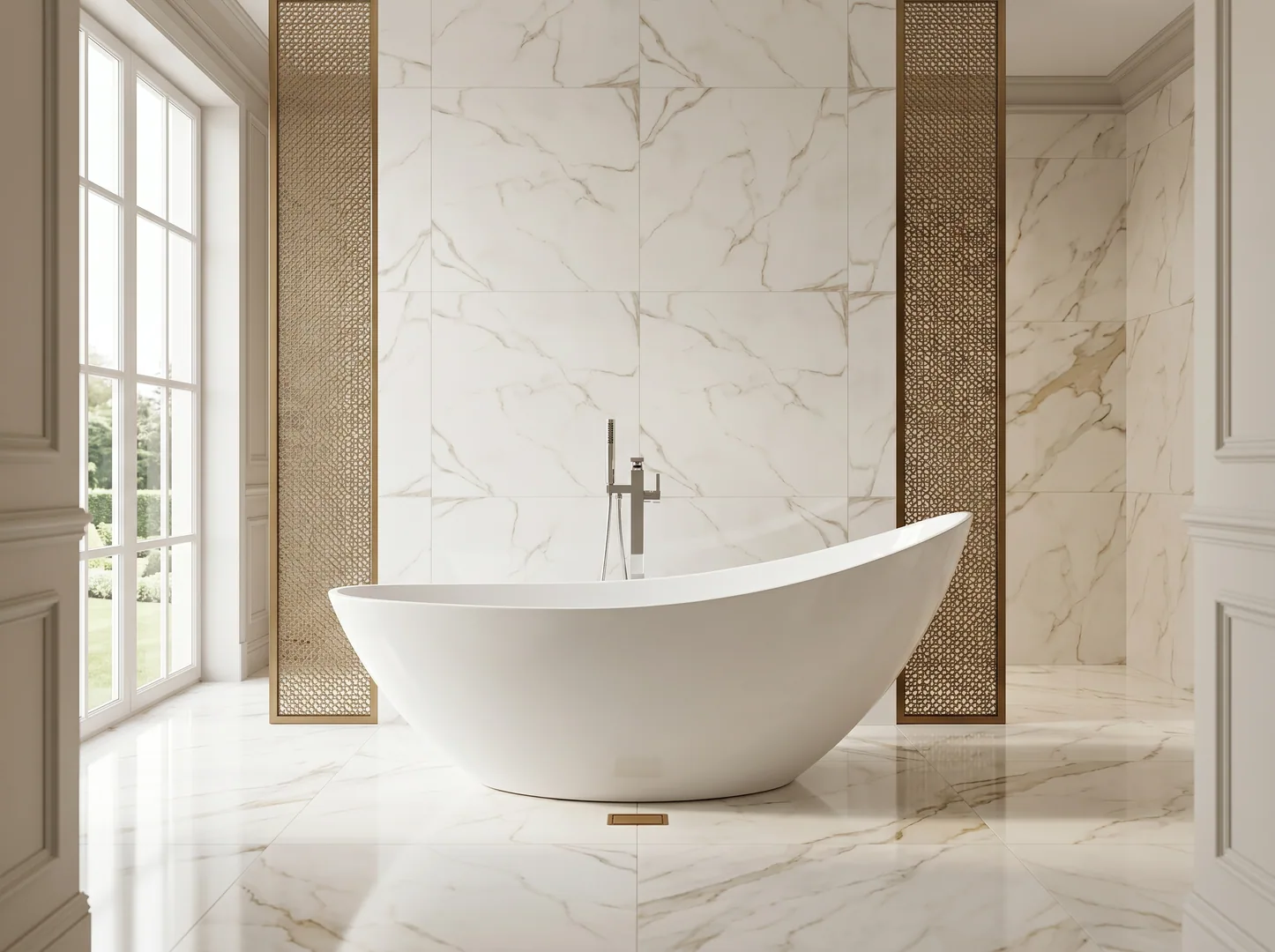 Freestanding Bathtub from Bella EC Series